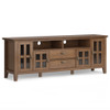 Artisan - TV Media Stand - Rustic Natural Aged Brown