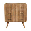 T Bar Ridged Chest - Brown