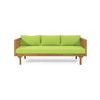 Claremont - 3 Seater Daybed Teak Acacia Wood Water Resistant Cushions