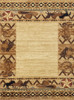 Tribes - 5'3" X 7'3" Southwest Area Rug Polypropylene - Beige Tribes - 5'3" X 7'3" Southwest Area Rug Polypropylene - Beige
