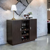 Hazen - Wine Cabinet II - Espresso Hazen - Wine Cabinet II - Espresso