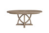 Round Dining Extendable Dining Table - Sand