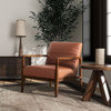 Kenneth - Modern Transitional Lounge Accent Chair - Brown Kenneth - Modern Transitional Lounge Accent Chair - Brown