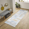 Nova - 2'7" X 7' Area Rug Polypropylene - Multi / White Nova - 2'7" X 7' Area Rug Polypropylene - Multi / White