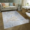Nova - 2'7" X 7' Area Rug - Multi / White Nova - 2'7" X 7' Area Rug - Multi / White
