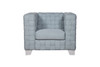Saree - Chenille Chair - Light Blue