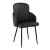 Dahlia - Contemporary Elegant Design Dining Chair (Set of 2) Dahlia - Contemporary Elegant Design Dining Chair (Set of 2)