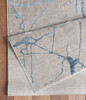 Elegance - 5'3" X 7'3" Area Rug - Blue, Polyester Elegance - 5'3" X 7'3" Area Rug - Blue, Polyester