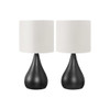 Lighting, Table Lamp, Contemporary (Set of 2) - Black