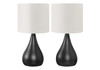 Lighting, Table Lamp, Contemporary (Set of 2) - Black