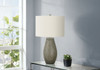 Lighting, Table Lamp, Resin, Contemporary - Gray