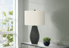 Lighting, Table Lamp, Resin, Contemporary - Black
