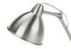 Lighting, Table Lamp, USB Port Included, Nickel Metal, Nickel Shade, Modern - Silver