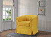 Tucker - Woven Fabric Swivel Barrel Chair