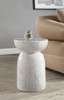 Dylana - Natural Fiber Concrete Accent Table - Gray Dylana - Natural Fiber Concrete Accent Table - Gray