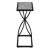 Accent Table C - Shaped, Modern - Gray
