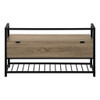 Bench Storage, Rectangular, Contemporary & Modern