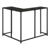 Corner Accent Console Table For Entryway, Unique L-Shaped Design