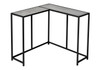 Corner Accent Console Table For Entryway, Unique L-Shaped Design