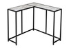 Corner Accent Console Table For Entryway, Unique L-Shaped Design