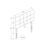 Twin Size, Bed Headboard Only, Upholstered, Transitional - White Twin Size, Bed Headboard Only, Upholstered, Transitional - White