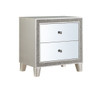 Sliverfluff - Mirrored Nightstand - Champagne Sliverfluff - Mirrored Nightstand - Champagne
