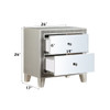 Sliverfluff - Mirrored Nightstand - Champagne Sliverfluff - Mirrored Nightstand - Champagne
