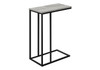 Accent Table, C - Shaped, Space-Saving Functionality