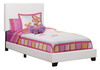 Bed, Upholstered, Transitional