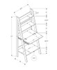 Computer Desk For Home Office, Laptop, Leaning, Storage Shelves