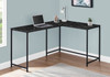 Computer Desk, Home Office, Corner, L Shape, Laptop, Marble Look Contemporary & Modern