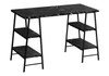 Computer Desk For Home Office, Laptop, Storage Shelves, Contemporary & Modern