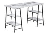 Computer Desk For Home Office, Laptop, Storage Shelves, Contemporary & Modern