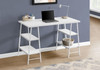 Computer Desk For Home Office, Laptop, Storage Shelves, Contemporary & Modern