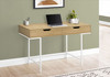 Computer Desk For Home Office, Storage Drawers, Marble Look Contemporary & Modern