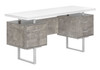 Computer Desk For Home Office, Laptop, Left, Right Set - Up, Storage Drawers, Contemporary & Modern