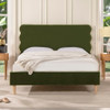 Stockholm - Modern Wavy Headboard Platform Bed Stockholm - Modern Wavy Headboard Platform Bed