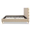 Stockholm - Modern Wavy Headboard Platform Bed Stockholm - Modern Wavy Headboard Platform Bed
