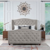Marcella - Upholstered Shelter Headboard Bed Set Marcella - Upholstered Shelter Headboard Bed Set
