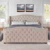 Marcella - Upholstered Shelter Headboard Bed Set Marcella - Upholstered Shelter Headboard Bed Set