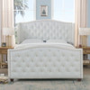 Marcella - Upholstered Shelter Headboard Bed Set Marcella - Upholstered Shelter Headboard Bed Set