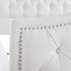 Marcella - Upholstered Shelter Headboard Bed Set