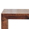 Solis - Open Side Table - Brown