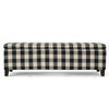 Contemporary Storage Ottoman With Seating And Storage - Black