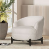 Elegant Barrel Style Club Chair