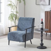 Modern Lounge Chair With Polyester Upholstery