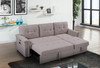 Ashlyn - Reversible Sleeper Sectional Sofa With Storage Chaise, USB Charging Ports And Pocket