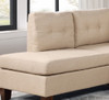 Dalia - Linen Modern Sectional Sofa With Chaise Dalia - Linen Modern Sectional Sofa With Chaise