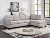 Dalia - Linen Modern Sectional Sofa With Chaise Dalia - Linen Modern Sectional Sofa With Chaise
