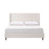 Harper - Tall Headboard Upholstered Bed / High Headboard / Elegant Simplicity / No Box Spring Needed